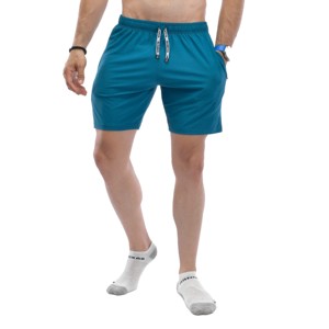 Short de plage à séchage rapide personnalisé pour hommes 2 en 1 short de sport d'entraînement et de gymnastique short de bain short de compression pour hommes vente en gros - Product Image 5