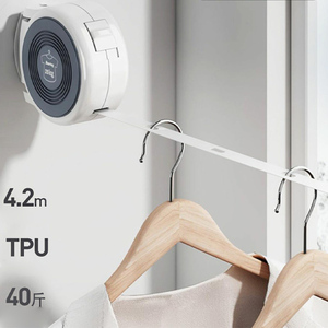 <span class=keywords><strong>Extérieur</strong></span> Poulie Blanchisserie Balcon Lavage Robuste Doublure Pliable Séchage Vêtements Ligne de Production - Product Image 2