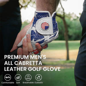 Guantes de Golf de Cuero de Alta Calidad con Protección UV, Ligeros, Hechos en Pakistán, con Impresión Personalizada, Diseño Unisex para Uso Deportivo - Product Image 6