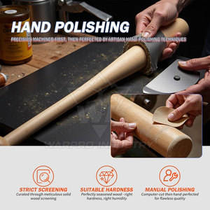 ไม้เบสบอลมืออาชีพ น้ำหนักเบา ทนทาน ไม้ฝึกซ้อมตีเบสบอล WARPRO INDUSTRY WI-BB-01 บรรจุภัณฑ์พร้อมโลโก้สั่งทำ - Product Image 5