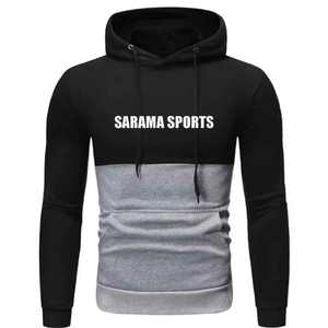 Nueva Llegada, Sudadera con Capucha de Moda, Bordado Personalizado de Tendencia, Sudaderas con Capucha de Patchwork al por Mayor, Ropa Urbana con Bloques de Color, Etiqueta Personalizada OEM - Product Image 2