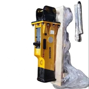Hydraulic Breaker Sb 10 Box Type Suitable for Mini Excavators and bob <b>Cat</b> Skid Steer Loader With 0.8-2.5 Tons for Demolition Wor - Product Image 1