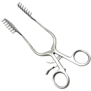 Retractor de cerebelo de acero inoxidable, juego de instrumentos neuroquirúrgicos manuales para una retracción precisa de tejidos - Product Image 3