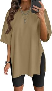Camiseta extragrande de algodón para mujer, camiseta OEM con impresión DTF personalizada y opciones de sublimación - Product Image 3