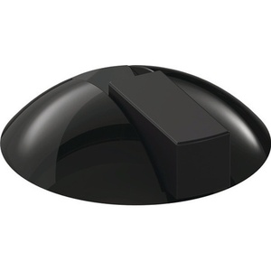 HEWI Butée de porte de sol 625 90 85 mm Hauteur 22,5 mm Plastique Noir Profond Fixation par cheville - Product Image 1