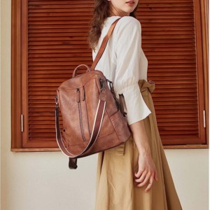 Sac d'école/collège personnalisé fait à la main en cuir PU fabriqué en usine à bas prix en gros pour hommes/femmes pour l'extérieur - Product Image 6