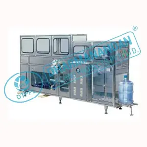 Hot Selling 40 BPM Bottle Rinsing Machine with Washing Speed of 40 to 100 Bottles per Min from Indian Exporter