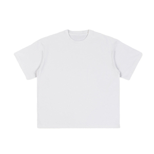 Camiseta de Algodón 230 G, Lisa, de Alta Calidad, Talla Grande para Hombre, Algodón y Poliéster, Logotipo Personalizado, Cuello Redondo - Product Image 6