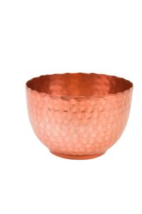 Ustensiles de cuisine au design admirable bol en cuivre de service alimentaire bol en cuivre martelé de qualité de luxe des fabricants et des exportateurs - Product Image 2