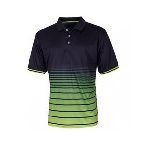 Polo de Golf 100% de algodón para hombre, camisetas informales de manga corta con logotipo bordado - Product Image 2