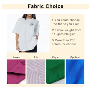 Camisetas para mujer Algodón liso en blanco o cuello Impresión personalizada Camiseta de manga corta con cuello redondo 100% Algodón Mujeres o cuello Camisetas - Product Image 2