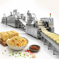 Ligne de production de nouilles instantanées frites à grande échelle, ligne de production continue de nouilles instantanées