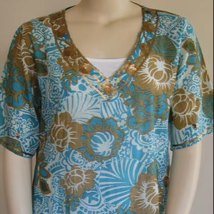 Robe haut de gamme pour femmes avec imprimé - Product Image 1