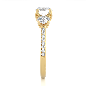 Wholesale Supply Natural Diamond Ring for Women in Rose Gold IGI Certified Custom Jewelry for Bridal Collections Diamond Ring - Product Image 4