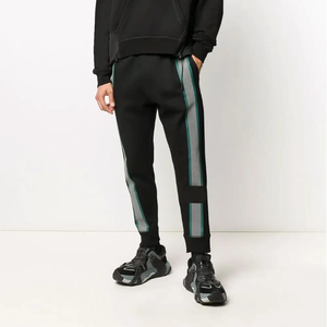 Tendance coton Street Style pantalon uni à séchage rapide pour hommes Gym course survêtement coupe ample et vêtements d'entraînement pantalon de survêtement - Product Image 2