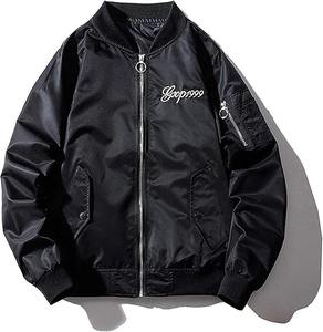 Dragon Tiger bordir Hip Hop pria dan wanita, jaket Bomber ukuran besar, jaket jalanan, jaket terbang - Product Image 1