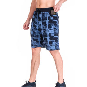 Pantalones Cortos Casuales para Hombre, Cintura Media, Estampado Completo, Transpirables, de Secado Rápido, Poliéster/Algodón, Diseño Moderno, Largo hasta la Rodilla, Alta Calidad - Product Image 4