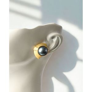 <b>Blue</b> Blister Pearl <b>Earrings</b> - Product Image 4
