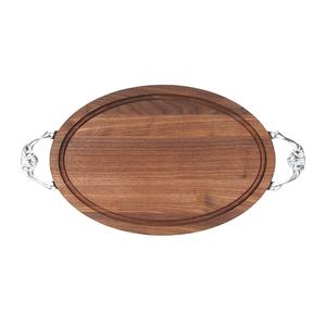 Plateau de service en bois fait à la main d'excellente qualité de couleur blanche pour la maison hôtel fêtes serveur de table disponible au prix de gros - Product Image 3