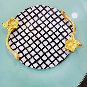 Plateau décoratif de luxe en nacre pour la maison et la décoration de table - Product Image 4