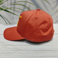 Gorra de Béisbol de Cinco Paneles de Color Sólido, 100% Algodón, Unisex, para las Cuatro Estaciones, Personalizable con Bordado, Deportiva, para Exteriores
