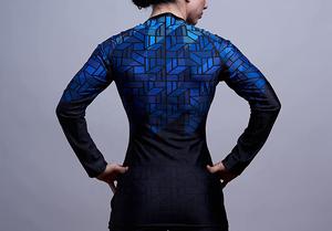 Nouveau design Gym Running Compression chemises pour hommes mma Rash Guard Sublimation manches longues Rash Guard - Product Image 2