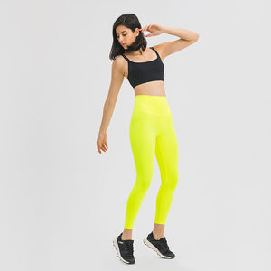 Impression numérique Logo Fitness gilet populaire femmes soutien-gorge de sport yoga gilet trous col haut soutien-gorge de sport - Product Image 3