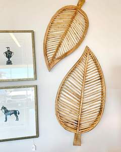 Décoration murale décorative en rotin de qualité supérieure avec style naturel, parfaite pour les salons contemporains, les salles à manger et les chambres à coucher - Product Image 4