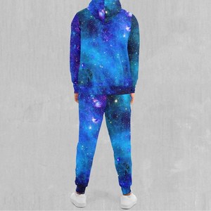 Survêtement Stardust Galaxy Outer Space à capuche zippé et joggers - Product Image 4
