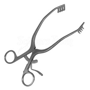 Retractor quirúrgico recto afilado 4x4 de acero inoxidable, instrumento quirúrgico de alta precisión de 7 pulgadas y 12 pulgadas - Product Image 2