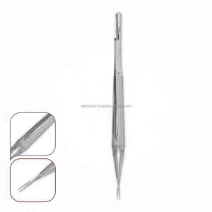 ที่จับเข็มไมโครแบบแมนนวลชนิดดับเบิ้ลแอคชั่น ด้ามจับทรงกลมพร้อมพื้นผิวแบบไดมอนด์กริป เครื่องมือผ่าตัดความแม่นยำสูง ระดับคลาส II - Product Image 2