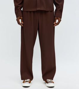 Pantalones Deportivos de Cintura Alta con Cordón Ajustable, Estilo Vintage, 100% Poliéster, de Alta Calidad, Personalizados por Fabricantes de Ropa para Hombre - Product Image 1