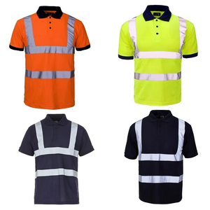 Mecánico de algodón de manga larga personalizable de alta visibilidad para polos, ropa de trabajo transpirable de alta visibilidad para hombres, soldadura reflectante - Product Image 4