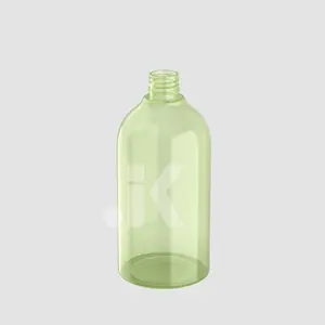 من مصنع فيتنام بأفضل سعر إرسال زجاجة بولي إيثيلين بوسطن دائرية 300 مل بلاستيك شفافة فارغة - M0465T