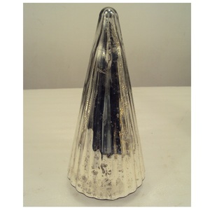 Large Size Red Glass <b>Christmas</b> <b>Tree</b> Ornaments Table <b>Top</b> Decorative For Home Party Decor - Product Image 2