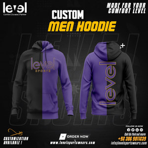 Sweat à capuche de luxe en éponge française unisexe poids lourd Hip Hop vierge Streetwear imprimé Logo personnalisé sweats à capuche pour hommes - Product Image 4