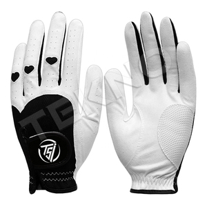 Gants de golf en cuir Cabretta de qualité supérieure les plus vendus à gauche Logo personnalisé Gants de golf de qualité élégante - Product Image 3