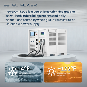 BESS mobile |   Système de stockage d'énergie <span class=keywords><strong>commercial</strong></span> de 30 kWh à 120 kWh |   Chargeur rapide DC haute puissance pour flotte de véhicules électriques et chantier de construction - Product Image 3