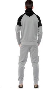 Survêtements pour hommes de la meilleure taille XL Polaire respirant de haute qualité Tissu imprimé à séchage rapide Logo Grande taille Hiver Bon prix - Product Image 5