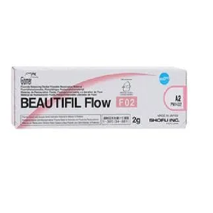 Material Restaurador Fluido Único de Bajo Flujo Beautiful Flow F02 para el Área Cervical, Jeringa de 2 g con Puntas - Product Image 3