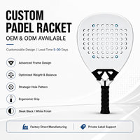 Raqueta de Pádel JAS con Forma de Diamante 12K, Raqueta de Pádel de Fibra de Carbono 12K en Oferta, Fabricante OEM Profesional