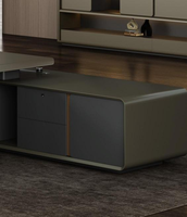 FOSHAN Bureau de direction moderne Table de bureau Bureau de PDG exécutif Bureau de bureau