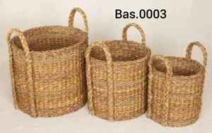 Paniers en jonc de mer en matériau 100% naturel, dernière conception, vente chaude, paniers en jonc de mer écologiques, nouveaux arrivages - Product Image 3