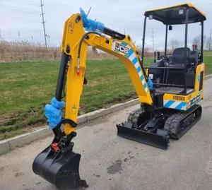 Mini-excavatrice entièrement électrique JCB 19C-1E, excavatrice électrique compacte, fonctionnement silencieux pour les projets urbains, à vendre - Product Image 2