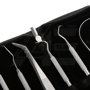 Dental Oral Care Hygiene Tool Kit Dental Scaler Dental <b>Teeth</b> Cleaning 7 Pcs/ Kit - Product Image 5