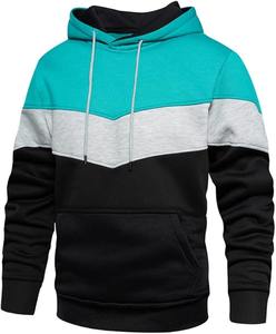 Sudadera con capucha de entrenamiento atlético de alta calidad para deportes de invierno personalizada de talla grande para hombre - Product Image 1