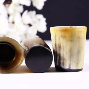 H.M.A Handicrafts Traditional Horn Mug Handcrafted Viking Style Tankard for Ale Beer and Mead - Product Image 3