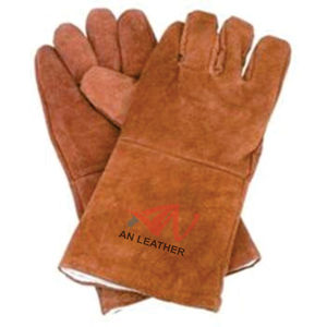 Gants de sécurité en cuir de vachette imperméables et anti-coupure anti-chaleur pour les pompiers et la construction à usage général - Product Image 3