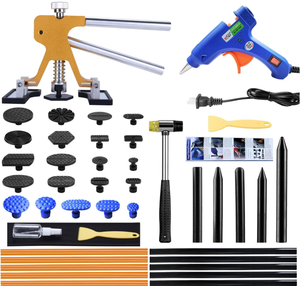 Outils de réparation pour <span class=keywords><strong>débosselage</strong></span> de <span class=keywords><strong>carrosserie</strong></span> Kit de ventouse sans peinture pour l'atelier automobile Grêle Mécanicien - Product Image 1