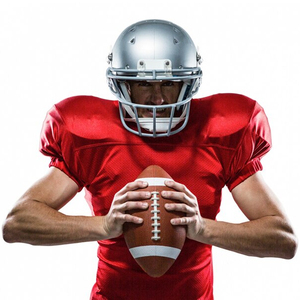 Prix de gros Meilleure vente Vêtements de football américain unis personnalisés T-shirt de sport en maille respirante Maillot de rugby football américain - Product Image 2